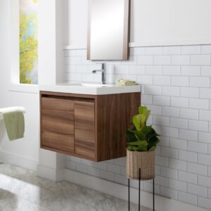 Installing a Floating Vanity